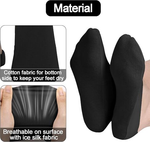 Ishua 7 Pairs Men's Men Low Slip Show Socks - الجوارب ذات البطانة الرقيقة غير الرسمية للمتسكعون والأحذية الرياضية in Kuwait