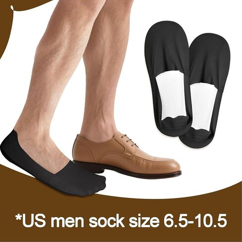 Ishua 7 Pairs Men's Men Low Slip Show Socks - الجوارب ذات البطانة الرقيقة غير الرسمية للمتسكعون والأحذية الرياضية in Kuwait
