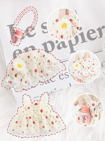 ملابس دمية (لا دمية) ، أسلوب Kawaii اللطيف لملحقات الدمى التي تبلغ مساحتها 17 سم in Kuwait