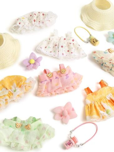 ملابس دمية (لا دمية) ، أسلوب Kawaii اللطيف لملحقات الدمى التي تبلغ مساحتها 17 سم in Kuwait