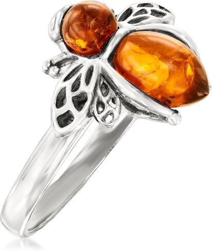 Ross-Simons Gem Bumblebee Ring in Silver in Saudi Arabia