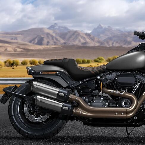نسخة. راكب دراجة نارية راكب مقعد راكب مقعد Softail مقعد مروحية مقعد سائق Fat Bob 114 FXFB FXFBS 2018-Later in Saudi Arabia