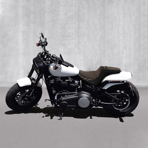 نسخة. راكب دراجة نارية راكب مقعد راكب مقعد Softail مقعد مروحية مقعد سائق Fat Bob 114 FXFB FXFBS 2018-Later in Saudi Arabia