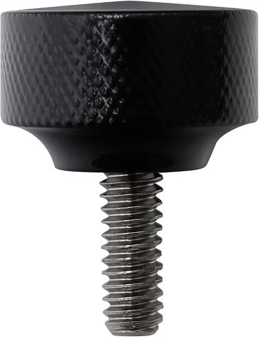 TCMT Stainless Steel Seat Rear Fender Seat Bolt Screws Quick Mount 1/4"-20 Thread Fits For 1996-2022 Harley Sportster Touring and other Models with 1/4-20 Thread (Black) in Saudi Arabia