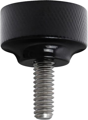 TCMT Stainless Steel Seat Rear Fender Seat Bolt Screws Quick Mount 1/4"-20 Thread Fits For 1996-2022 Harley Sportster Touring and other Models with 1/4-20 Thread (Black) in Saudi Arabia