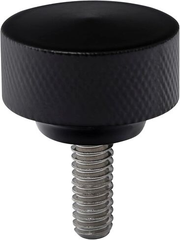 TCMT Stainless Steel Seat Rear Fender Seat Bolt Screws Quick Mount 1/4"-20 Thread Fits For 1996-2022 Harley Sportster Touring and other Models with 1/4-20 Thread (Black) in Saudi Arabia
