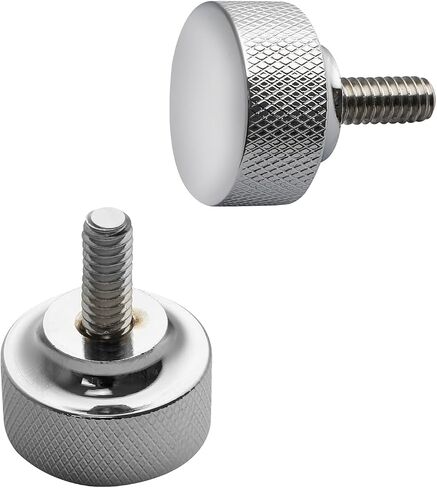 TCMT Stainless Steel Seat Rear Fender Seat Bolt Screws Quick Mount 1/4"-20 Thread Fits For 1996-2022 Harley Sportster Touring and other Models with 1/4-20 Thread (Black) in Saudi Arabia