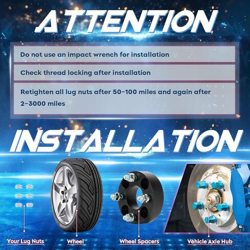 TadaMark 4x4 Wheel Spacers 1.5in Wheel Adapters Forged 4 Lug fit for Golf Cart EZ GO Club Car 62mm Bore with 1/2" x 20 Studs 4pcs in Saudi Arabia