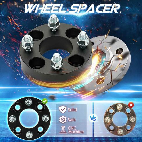 TadaMark 4x4 Wheel Spacers 1.5in Wheel Adapters Forged 4 Lug fit for Golf Cart EZ GO Club Car 62mm Bore with 1/2" x 20 Studs 4pcs in Saudi Arabia