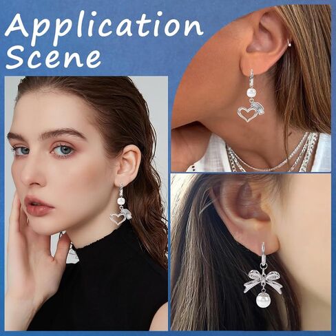 SUNNYCLUE 1 Box 24Pcs 12 Pairs Huggie Hoops Leverback Earring Hooks Stainless Steel Hoop Earrings 14mm Round Lever Back Earring Findings Hypoallergenic Leverback Earwires for Jewelry Making Supplies in Saudi Arabia