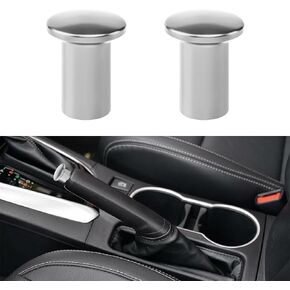 2PCS Turn Knob Drift Button, Aluminum E-Brake Handle Handbrake Emergency Cover, Universal Car Accessories Compatible with Subaru BRZ, Toyota GT86 and Scion FRS (Gold) in Kuwait