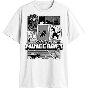 Minecraft Manga قصص زاحف تي شيرت الكبار in Kuwait