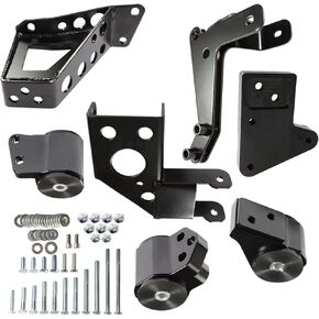 munirater Black Engine Swap Mount Replacement for Acura Honda 92-95 Civic 94-01 Integra K Series K20 K24 DC2 EG6 DC in Kuwait