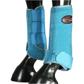 أحذية رياضية HILASON L M S للحصان الأمامي والخلفي والساق الخلفية 2 عبوة | 4 عبوات | أحذية ساق الحصان | أحذية القفز الحصان | أحذية رياضة الخيل in Kuwait