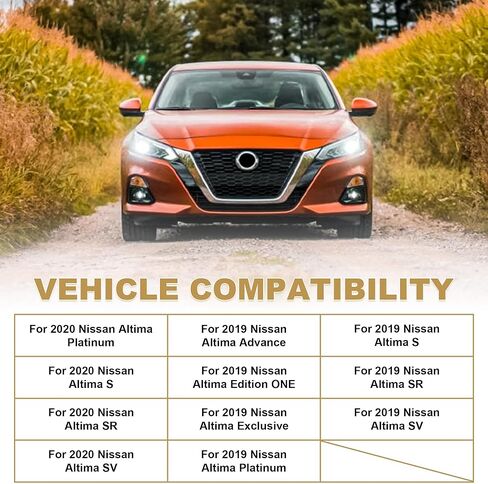تجميع الشواية الشبكية الشبكية في الجبهة الجبلية المتداخلة المتوافقة مع 2019 2020 نيسان Altima NI1200292 in Saudi Arabia