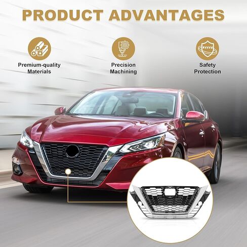 تجميع الشواية الشبكية الشبكية في الجبهة الجبلية المتداخلة المتوافقة مع 2019 2020 نيسان Altima NI1200292 in Saudi Arabia