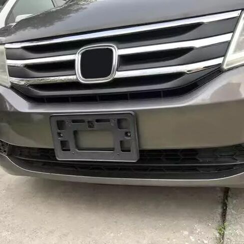 شبكية أعلى المصد الأمامي Kuafu متوافقة مع 2011-2013 Honda Odyssey بديل HO1202107C HO1217105 HO1210138 المصد شواية الكروم الفضي+الأسود in Saudi Arabia