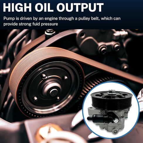 21-5341 Power Steering Pump with Pulley,For Honda Accord EX/LX L4 2.4L 2003 2004 2005 in Saudi Arabia