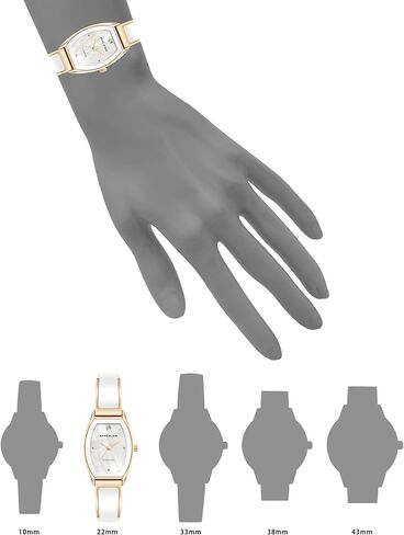 Anne Klein Women's Genuine Diamond Dial Bangle Watch in Saudi Arabia
