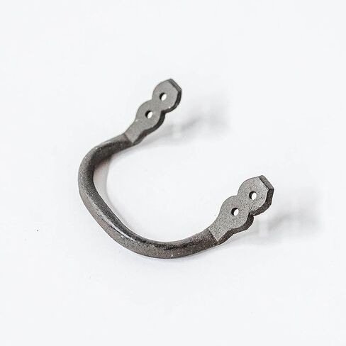 Set of 2 Black Cast Iron Drawer Handle in Saudi Arabia