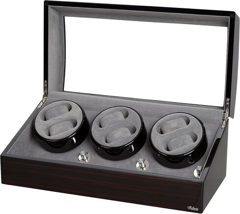 6 شاهد ويندر مع 8 aditinal Watch Storage مدعوم مع Mabuchi Motors اليابانية. شراء عظيم. in Saudi Arabia