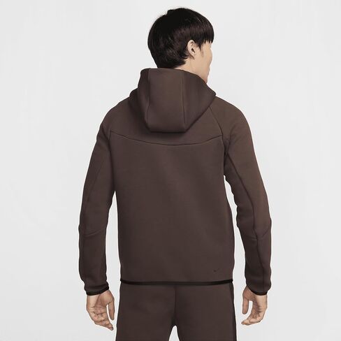 Nike Tech Men's Full-Zip Windrunner Hoodie (HV0949-237, Baroque Brown/Black) Size Small in Saudi Arabia