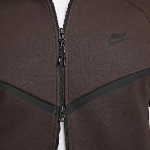 Nike Tech Men's Full-Zip Windrunner Hoodie (HV0949-237, Baroque Brown/Black) Size Small in Saudi Arabia
