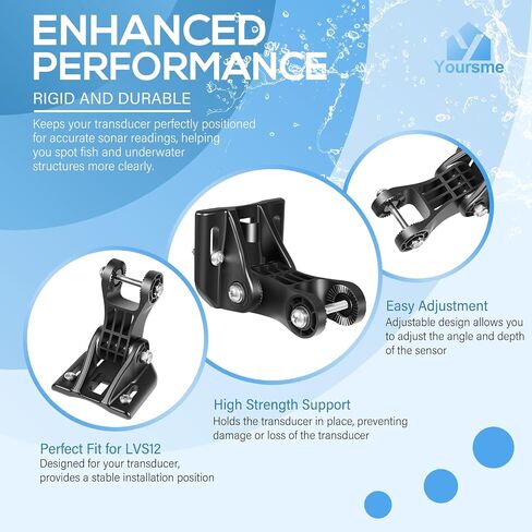 010-12846-02 Transom Mount Bracket Transducer Bracket Fits for Garmin Panoptix LiveScope LVS12, Transom Mounting Hardware Kit for Garmin EchoMap/GPSMAP 8400/GPSMAP 8600 Transducer in Saudi Arabia