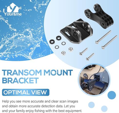 010-12846-02 Transom Mount Bracket Transducer Bracket Fits for Garmin Panoptix LiveScope LVS12, Transom Mounting Hardware Kit for Garmin EchoMap/GPSMAP 8400/GPSMAP 8600 Transducer in Saudi Arabia