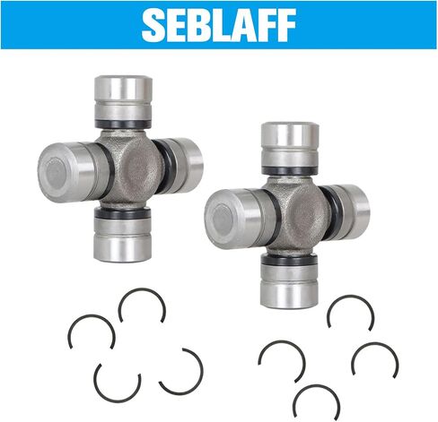 Front Axle Shaft Greasable U Joint Kit Replacement for 1998-2005 Excursion F-250 F-350 Super Duty SPL55-3X SPL55-4X 5-806X 25-332X in Saudi Arabia