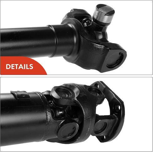 A-premium الخلفية الخلفية الكاملة محرك أقراص عمود عمود عمود عمود عمود عمود تتوافق مع فورد F-250 F250 Super Duty 142.0 "WB ، F-350 F350 Super Duty 1999-2002 137.0" WB ، V10 6.8L ، 4WD MANUAL TRANSPLISSION in Kuwait