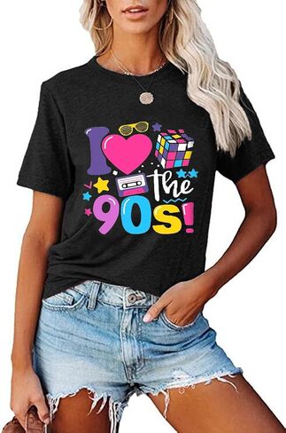 90s Outfit for Women:Take Me Back to The 90's Shirt Vintage 80s T-Shirt Casual 90s 80s Nostalgia Tee Tops in Saudi Arabia
