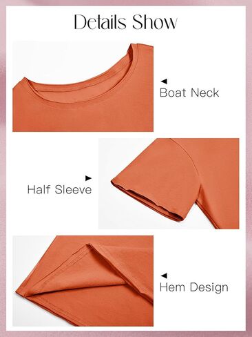 جرس CICY BELL WOMENS كبير الحجم قبالة القطن الكتف نصف الأكمام T القمصان الصيف فضفاضة فضفاضة قمم تونك قمم in Saudi Arabia