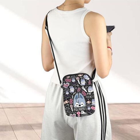 مجموعة jniap الكورية البقاء crossbody مجموعة الكورية البقاء هدايا الذئب أنا foive هدايا البقاء البضائع البقاء in Saudi Arabia