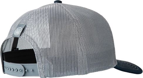 Beretta Men's SDY Trucker Hat - Casual Adjustable Snapback Mesh Back Pre-Curved Visor Hat, One Size Fits Most in Kuwait