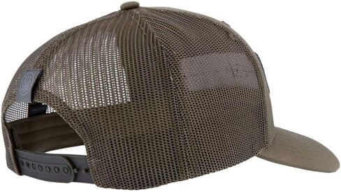Beretta Men's SDY Trucker Hat - Casual Adjustable Snapback Mesh Back Pre-Curved Visor Hat, One Size Fits Most in Kuwait