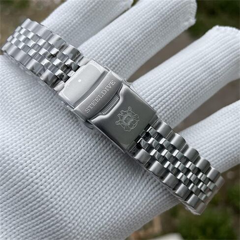 Steeldive SD1933 Water Ghost Men Watch 200m Glass Glass NH35 Automatic Blue Stainless Steel in Saudi Arabia