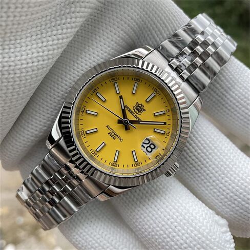 Steeldive SD1933 Water Ghost Men Watch 200m Glass Glass NH35 Automatic Blue Stainless Steel in Saudi Arabia