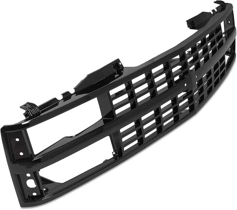 Grille Grille Black For 1988 1989 1900 1991 1992 1993 Chevrolet C1500 K1500 89-92 for GM1200228 in Saudi Arabia
