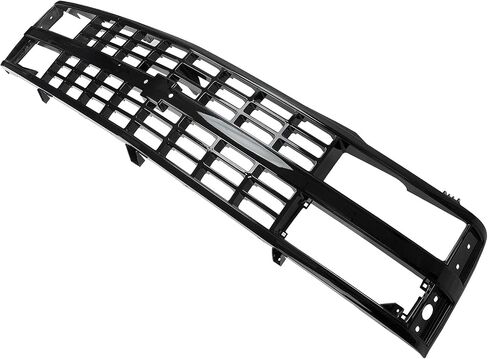 Grille Grille Black For 1988 1989 1900 1991 1992 1993 Chevrolet C1500 K1500 89-92 for GM1200228 in Saudi Arabia