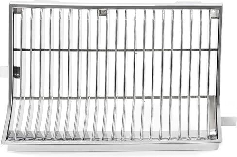 KUAFU Grille Set Compatible with 1981-1986 Oldsmobile Cutlass Supreme Calais Salon 2 Door Models Front Header Panel Radiator Grill Set Chrome in Saudi Arabia