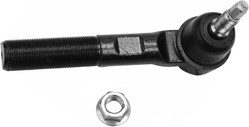 Detroit Axle - Front 4pc Tie Rods Kit for 2007-2017 Jeep Wrangler ، 2018 Wrangler JK ، 2 tie rots 2 inner & outer tie Rod Pitman Arms 2008 2009 2012 2013 2014 2015 2015 2015 Replacement in Saudi Arabia