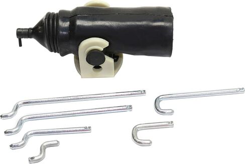 السائق الأمامي Garage-Pro أو مشغل قفل الباب الجانبي للركاب Ford Mustang 1980-1993 F-150 1989-1991 استبدال # 746147 ، E9TZ1526594A in Saudi Arabia