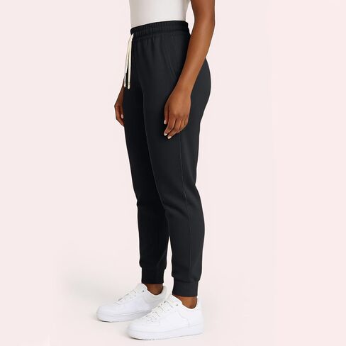 ADHOWBEW Fall Pants for Women 2025 Athletic Cuffed Joggers with Pockets Comfy Fashion Baggy Lightweight Lounge Pants in Saudi Arabia