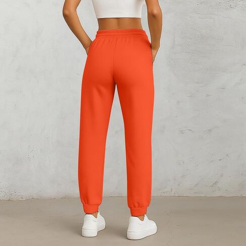 ADHOWBEW Fall Pants for Women 2025 Athletic Cuffed Joggers with Pockets Comfy Fashion Baggy Lightweight Lounge Pants in Saudi Arabia