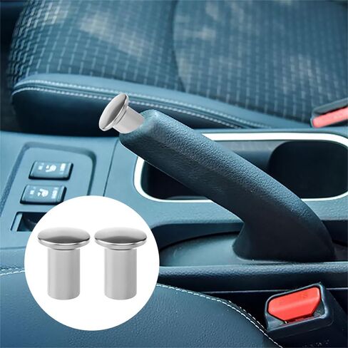 2PCS Turn Knob Drift Button, Aluminum E-Brake Handle Handbrake Emergency Cover, Universal Car Accessories Compatible with Subaru BRZ, Toyota GT86 and Scion FRS (Gold) in Saudi Arabia