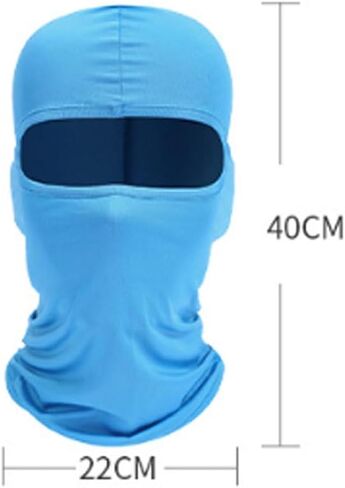 5 Pcs Ski Mask for Men Full Face Cover UV Sun Protection Face Mask Windproof Balaclava for Outdoor Motorcycle Cycling in Kuwait