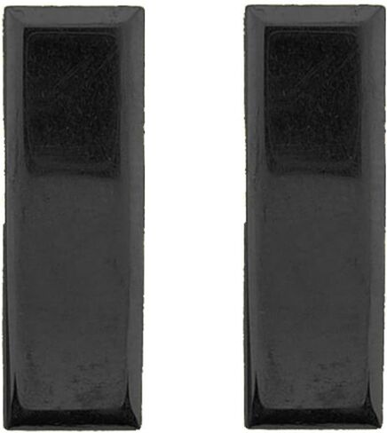 United States Army 1st/2nd LT Black Insignia of Rank 1" Lapel Pins (Set of Two) in Saudi Arabia