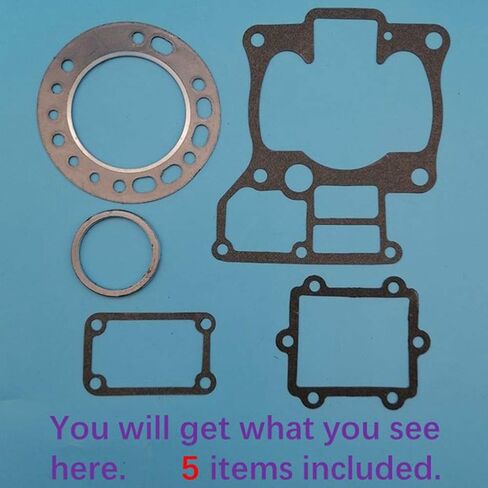 Complete Rebuild Head Top Bottom End Engine Gasket Set Kit Compatible with Suzuki Quadracer LT250R LT250 R LT 250R 250 1987 1988 1989 1990 1991 1992 New Z485 in Saudi Arabia