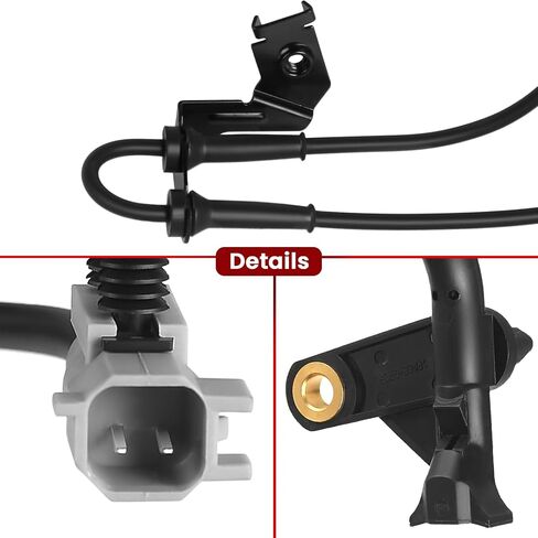 Front Right ABS Wheel Speed Sensor for:-Dodge Caravan Grand Caravan 2001-2005, for:-Chrysler Town & Country 2001-2005, Voyager 2001-2003 2.4L 3.3L 3.8L Replace# 4683470AD, 4638470AC, 4638470AD in Saudi Arabia